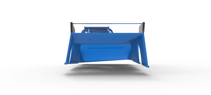 Shell of Wedge Dirt Late model Scale 1:25 - Model preview 12