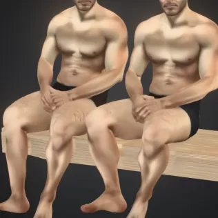 Zwei männer - Model thumbnail 1
