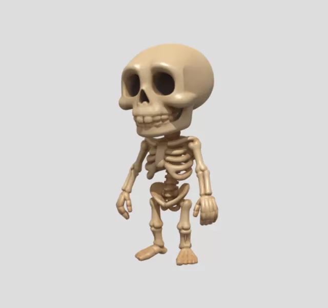 Cute Skull - Model preview 1