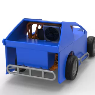 Mod Lite Race car Scale 1:25 - Model thumbnail 18