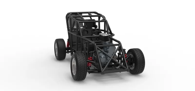 Mod Lite race car Base Scale 1:25 - Model preview 26