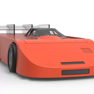 Vintage Asphalt Outlaw Super late model 1:25 - Model thumbnail 27