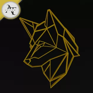 Dog - Geometric - 2D Wall Art Decor