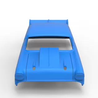 Shell of Vintage Dirt Modified stock car Version 9 Scale 1:25 - Model thumbnail 6