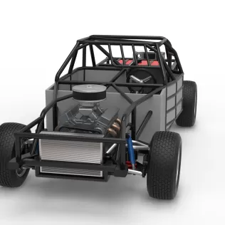 IMCA Stock car Base Scale 1:25 - Model thumbnail 5