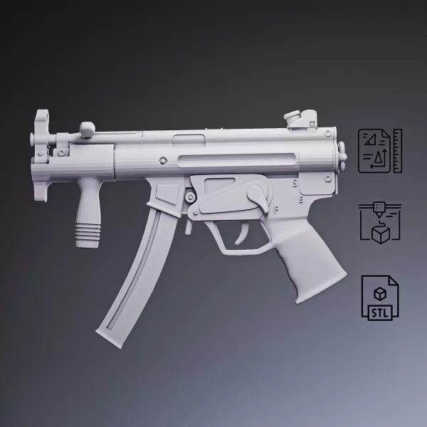 MP5K Compact SMG #RoZ - Model preview 4