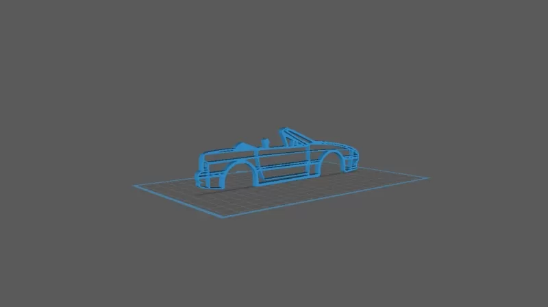 Mazda - RX7 Wall Art - Model preview 2