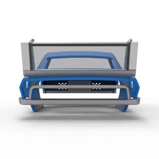 Shell of Vintage Semi-Late Model Stock Car Scale 1:25 - Model thumbnail 12