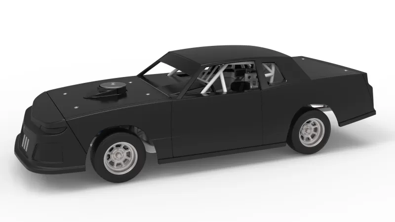 IMCA Stock car Scale 1 to 25 - Model preview 1