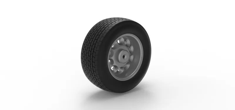 Wheel of Dirt Modified stock car V3 Scale 1:25 - Model preview 8