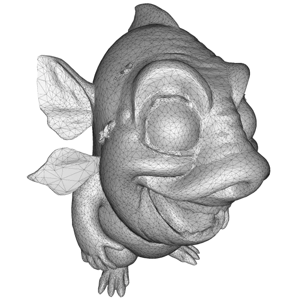 Odd Creatures Collection – Cute Creepy Kitbash High-Poly Monster - Model preview 17