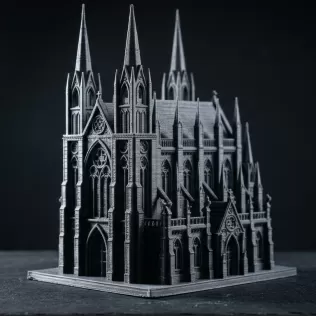 Gothic cathedral - Model thumbnail 4
