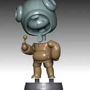 Leon - Brawl Stars - Model thumbnail 10