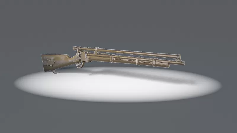 Model 1859 Percussion Berdan Rifle #RoZ - Model preview 6