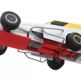 Vintage Dirt Modified stock car Version 7 Scale 1:25 - Model thumbnail 3