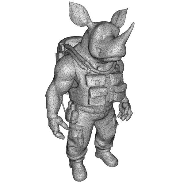 Anthro & Creature Character Collection – Kitbash + High-Poly 3D - Model preview 7