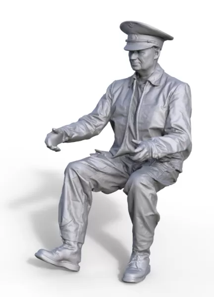 Russian truck driver - Model preview 1
