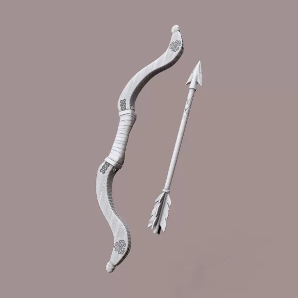 Viking Bow & Arrow #RoZ - Model preview 1