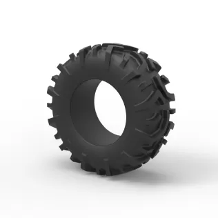 Offroad tire 139 Scale 1:25 - Model thumbnail 7
