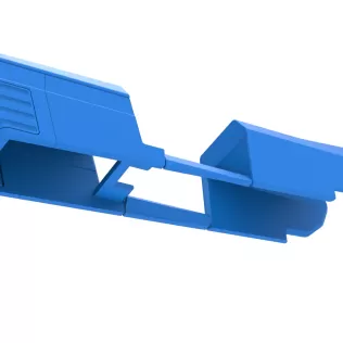 Hood of Pulling tractor Version 4 Scale 1:25 - Model thumbnail 3