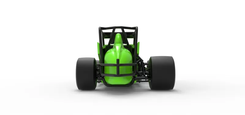 Pavement Silver Crown Car Version 3 Scale 1:25 - Model preview 16