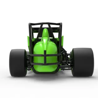 Pavement Silver Crown Car Version 3 Scale 1:25 - Model thumbnail 16
