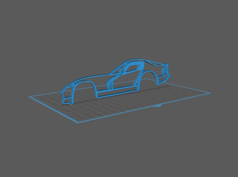 Dodge - Viper Wall Art - Model preview 1