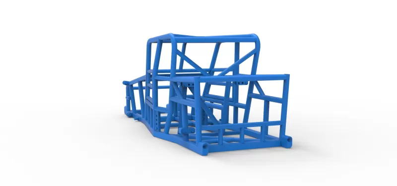 Frame of Dwarf car Version 2 Scale 1:25 - Model preview 11