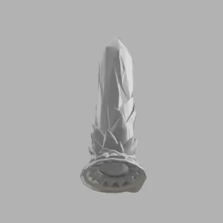 Crystal Obelisk - Fantasy Tabletop & Decor Piece - Model thumbnail 5