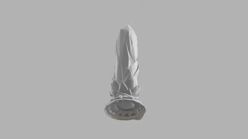Crystal Obelisk - Fantasy Tabletop & Decor Piece - Model preview 5