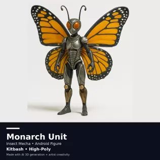 Creature & Mecha Kitbash Collection - Model thumbnail 16