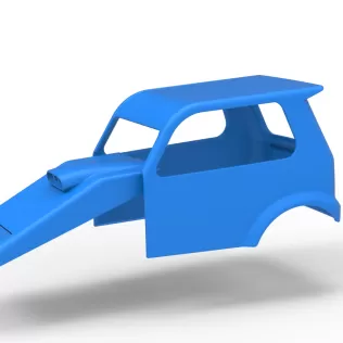 Shell of New Zealand Ministock car Version 2 Scale 1:25