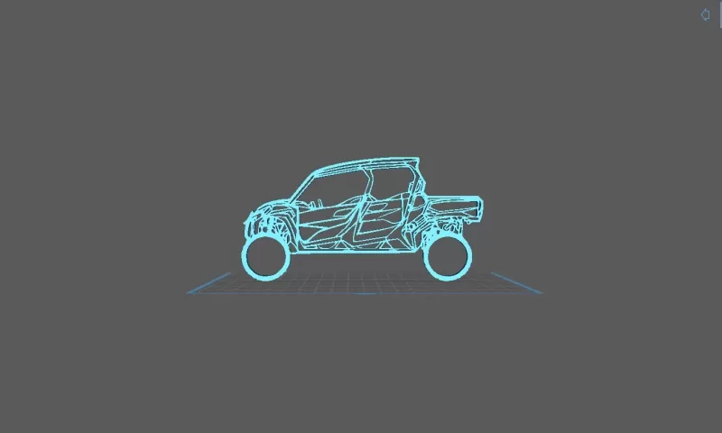 Can Am - Commander 2022 Wall Art - Model preview 1