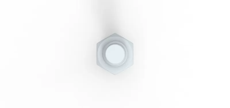 Bolt with nuts - Model preview 4