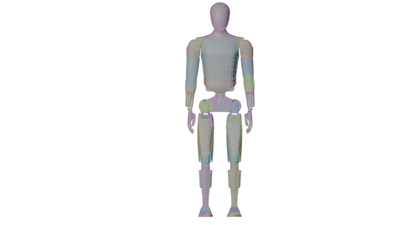 Optimus Gen tesla robot Advanced Humanoid Robot - Model preview 15