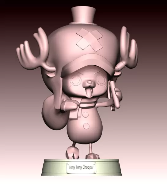 Tony Tony Chopper XMas - Model preview 11