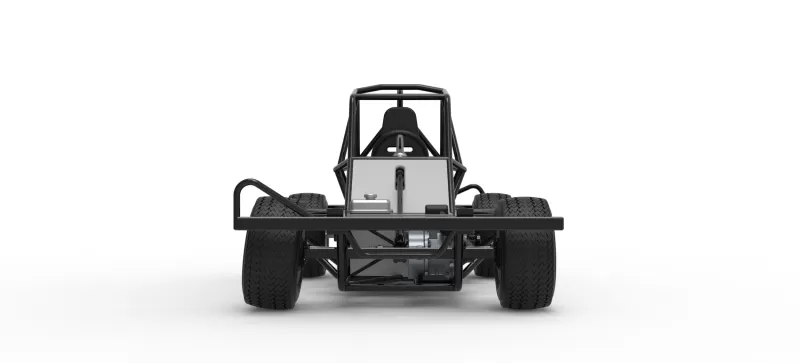 BriSCA Micro Formula 2 Stock Car Base Scale 1:16 - Model preview 7