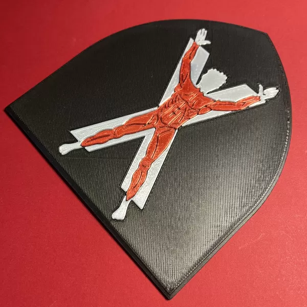 Game of Thrones Sigil of House Bolton Coaster - Model preview 4