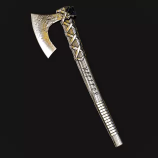 Viking Axe #RoZ - Model thumbnail 4