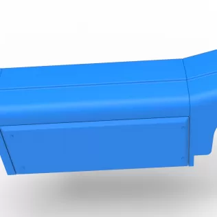Hood of Pulling tractor Version 8 Scale 1:25 - Model thumbnail 8