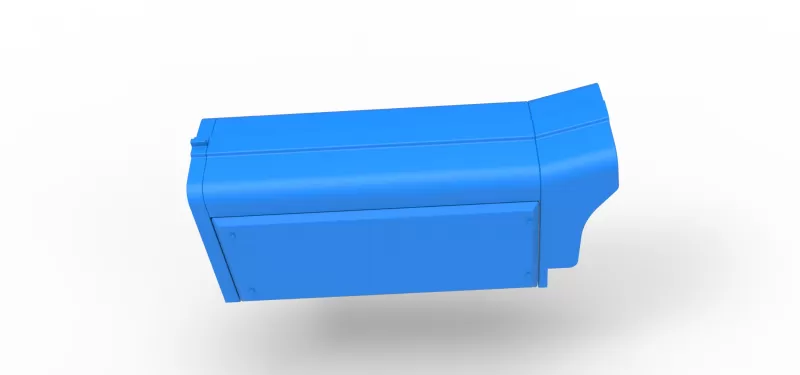 Hood of Pulling tractor Version 8 Scale 1:25 - Model preview 8