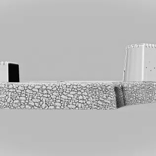 Dhayah Fort #RoZ - Model thumbnail 6