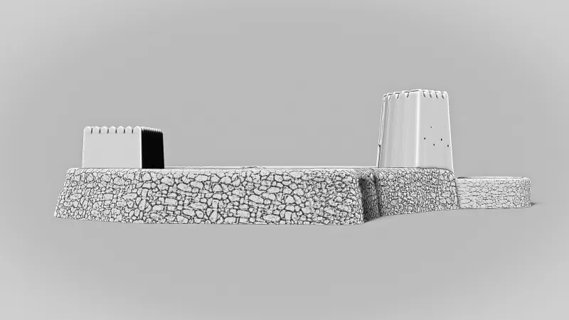 Dhayah Fort #RoZ - Model preview 6