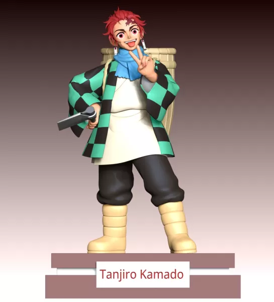 Tanjiro Kamado - Model preview 2
