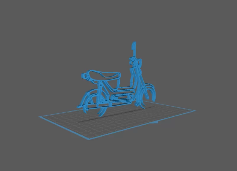 Simson - SR50 Wall Art - Model preview 2