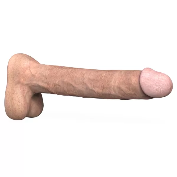 3D Print Ready Young Man Penis 04 - Model preview 1