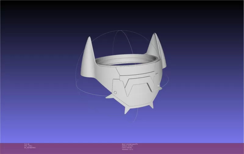 Dr Stone Xeno Henchmen Shoulder Gear - Model preview 1