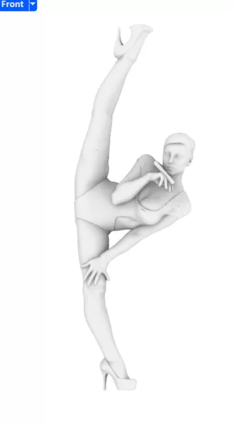 Ballett Lady - Model preview 5