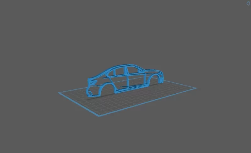 BMW - M340i Wall Art - Model preview 2