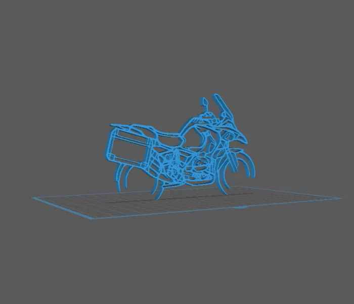 BMW - R 1200 Wall Art - Model preview 2